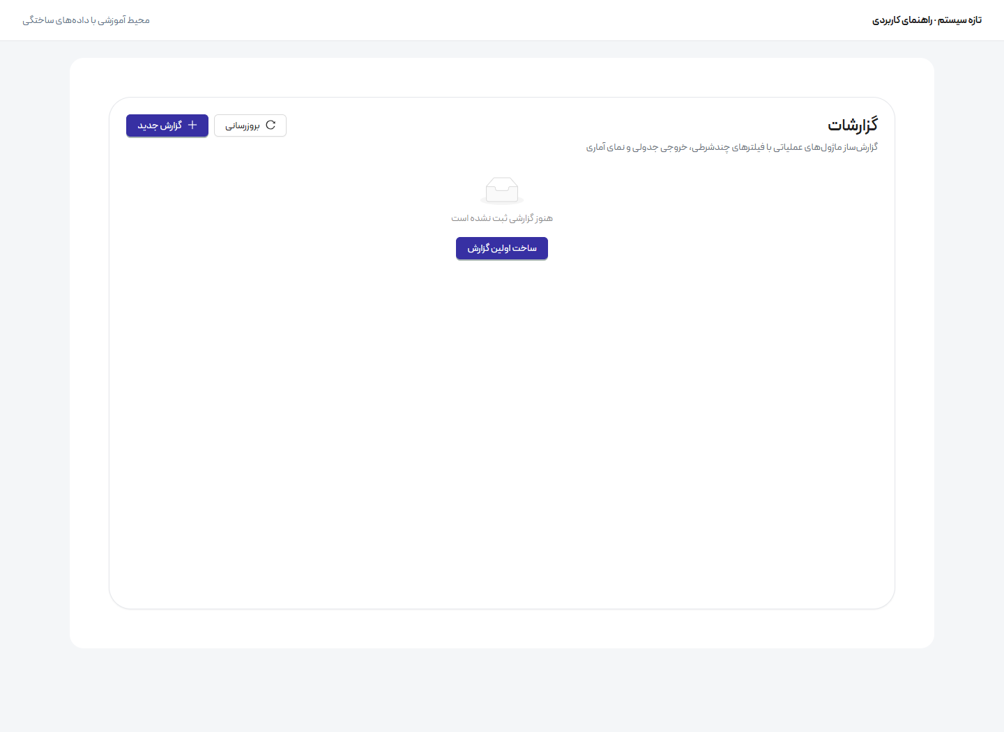 ساخت گزارش قابل استفاده برای تصمیمگیری — مشخصکردن سؤال